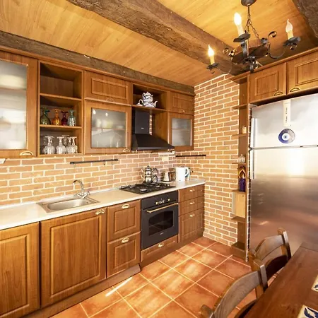 וילה With Shared Pool And Backyard In Bodrum