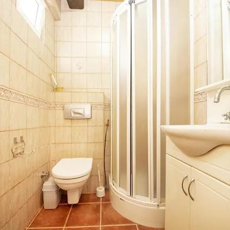 With Shared Pool And Backyard In Bodrum וילה Karabag